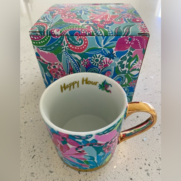 Lilly Pulitzer Dining Lilly Pulitzer Golden Hour Mug Poshmark